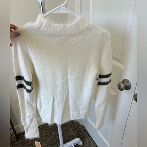 White Fuzzy Sweater
